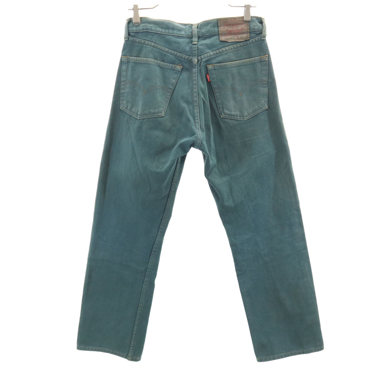 Levi's リーバイス 90s 512-06 日本製 オールド ロングパンツ W29 青緑 メンズ
