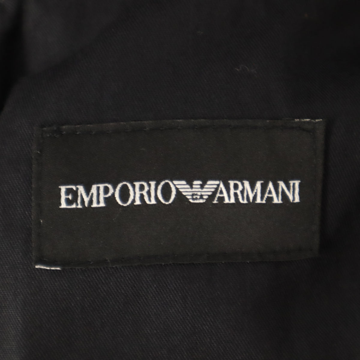 Emporio Armani エンポリオアルマーニ テーパードパンツ 44 ネイビー メンズ