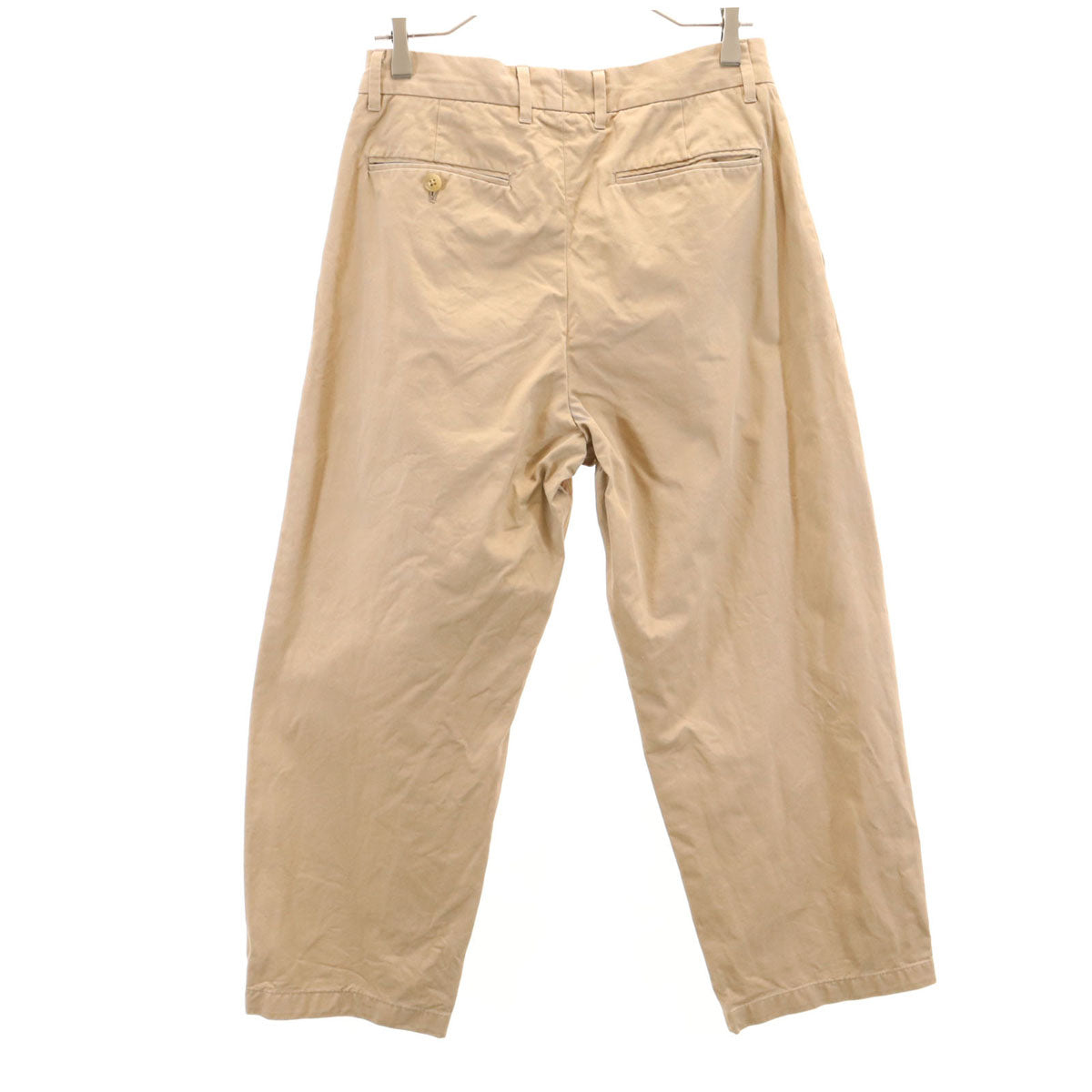 LOEFF ロエフ 日本製 テーパードパンツ 0 ベージュ ユナイテッドアローズ メンズ