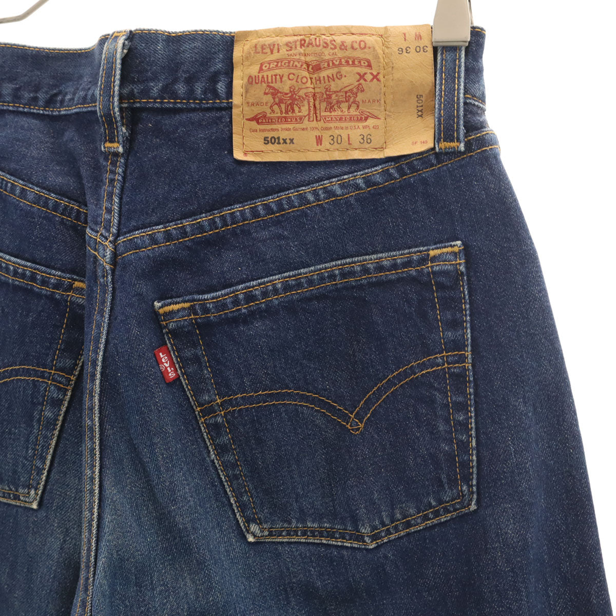 Levi's リーバイス 00s 501xx USA製 オールド ストレートデニムパンツ W30 インディゴブルー ジーンズ メンズ