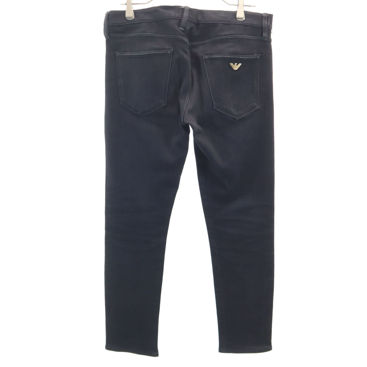 Emporio Armani エンポリオアルマーニ テーパードデニムパンツ W30 ブラック ジーンズ メンズ
