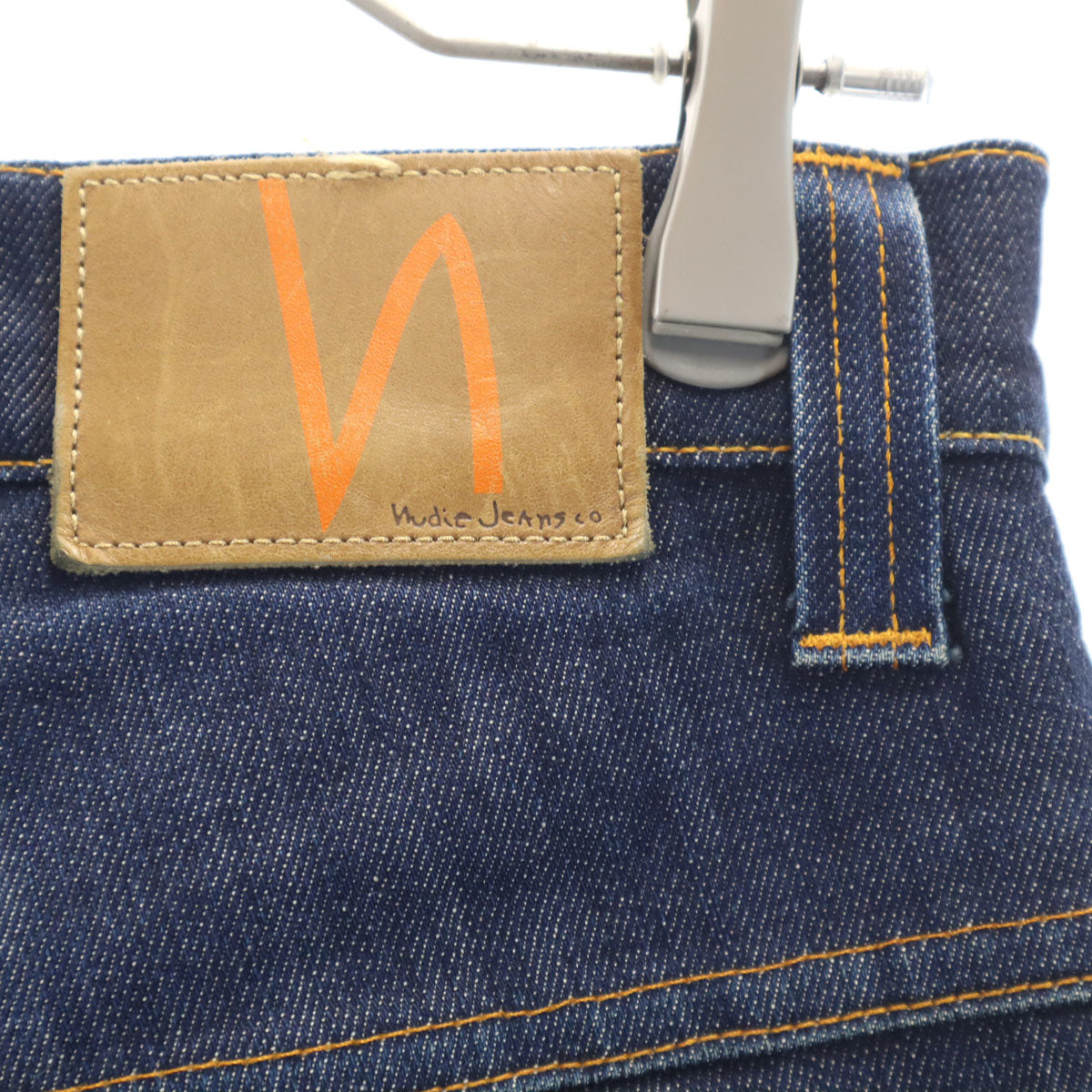Nudie Jeans ヌーディージーンズ イタリア製 THIN FINN スリムデニムパンツ W31 インディゴ ジーンズ メンズ