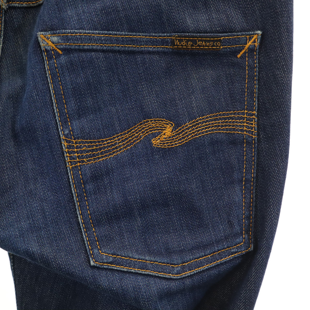 Nudie Jeans ヌーディージーンズ イタリア製 THIN FINN スリムデニムパンツ W31 インディゴ ジーンズ メンズ