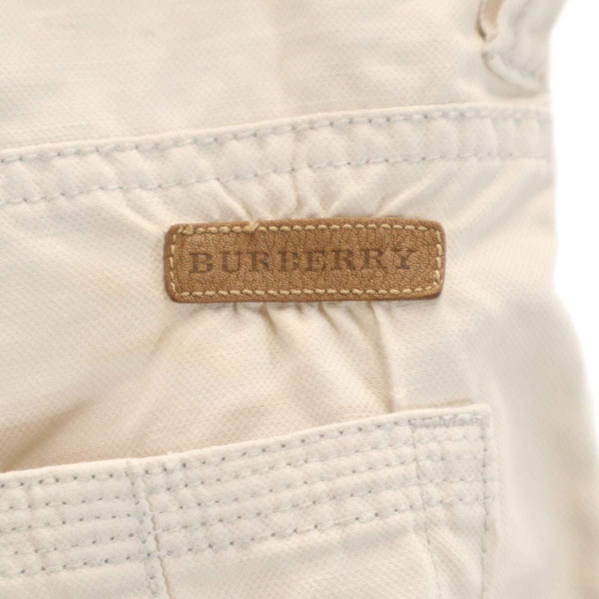 BURBERRY LONDON バーバリーロンドン ロングパンツ 85 アイボリー メンズ