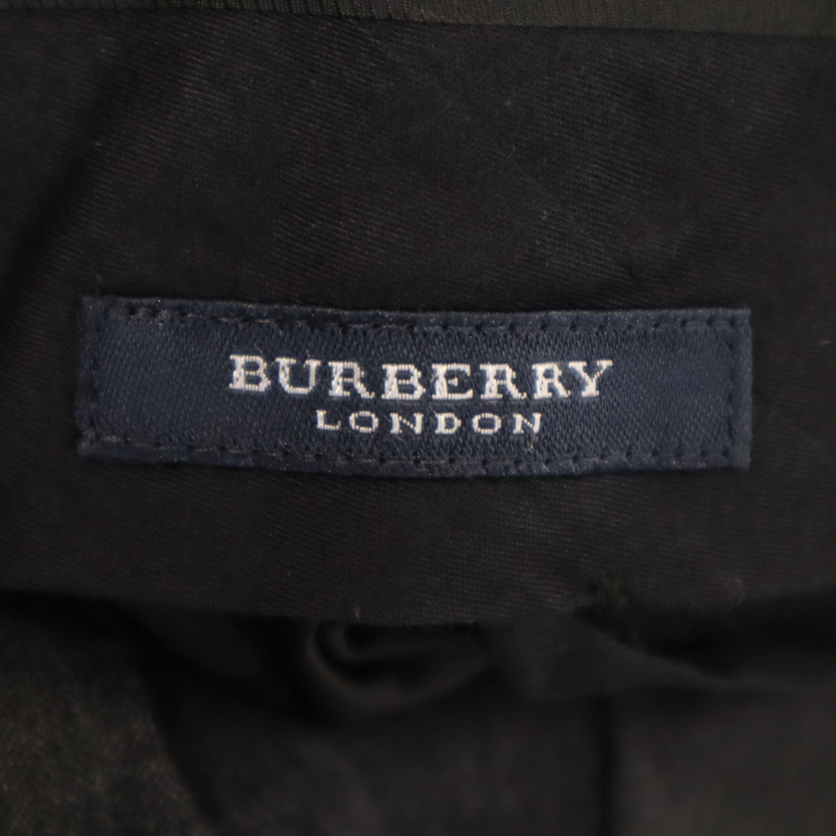 BURBERRY LONDON バーバリーロンドン 日本製 スラックスパンツ 97 チャコールグレー 三陽商会 メンズ