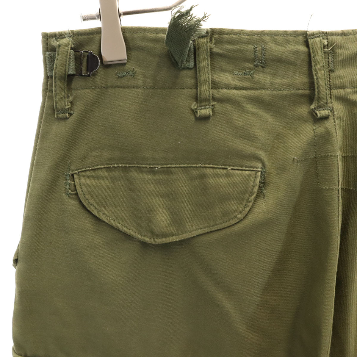 US ARMY アメリカ軍 70s DSA M65 ヴィンテージ カーゴパンツ S カーキ ミリタリー メンズ