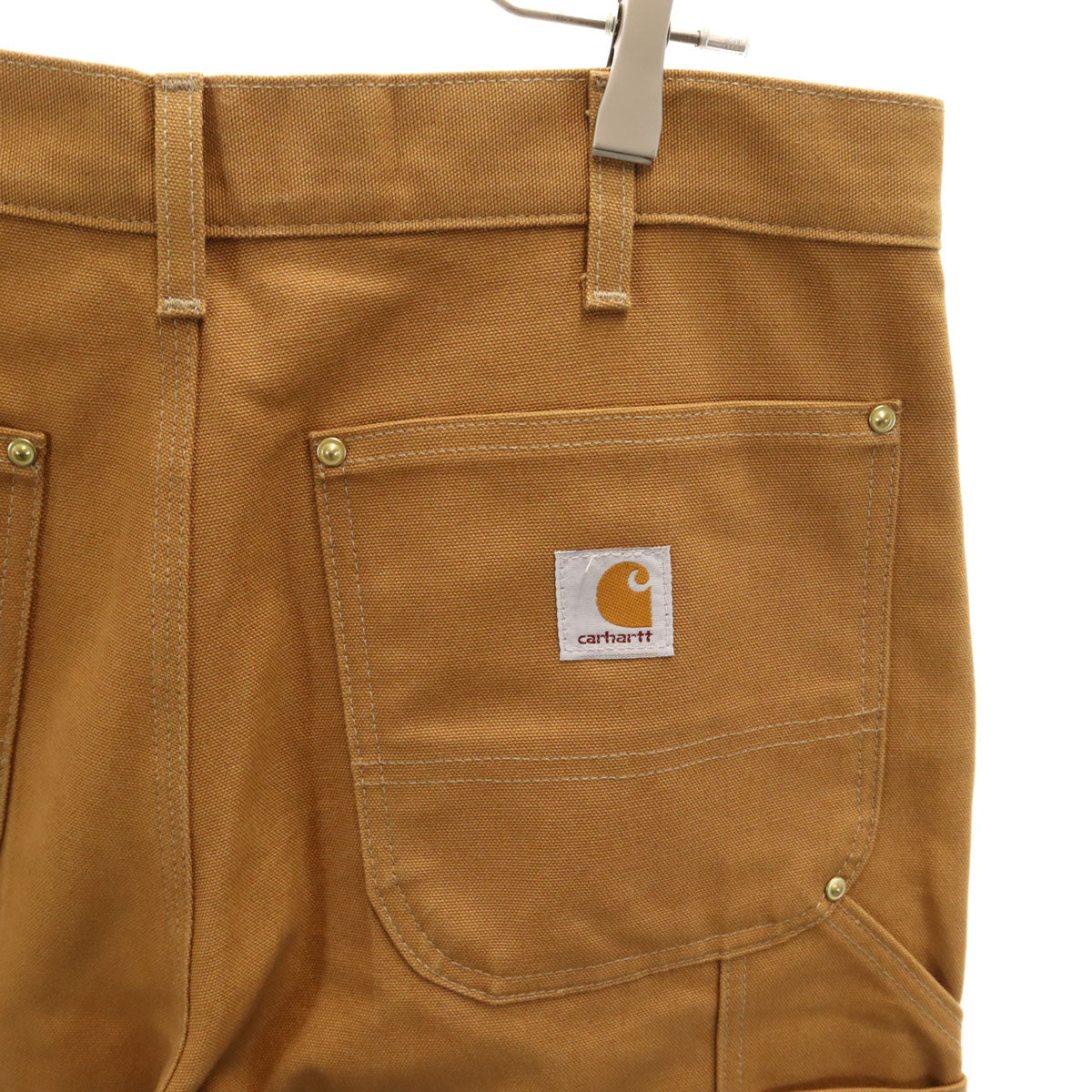 Carhartt カーハート USA製 B01 ダブルニー ダック ペインターパンツ W32 ブラウン メンズ