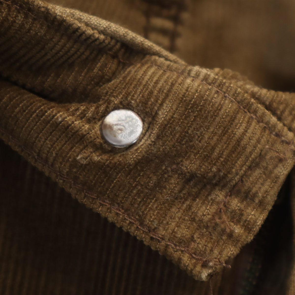 Levi's リーバイス 70s ヴィンテージ 42タロン 519モデル コーデュロイパンツ W33 ブラウン 細畝 メンズ
