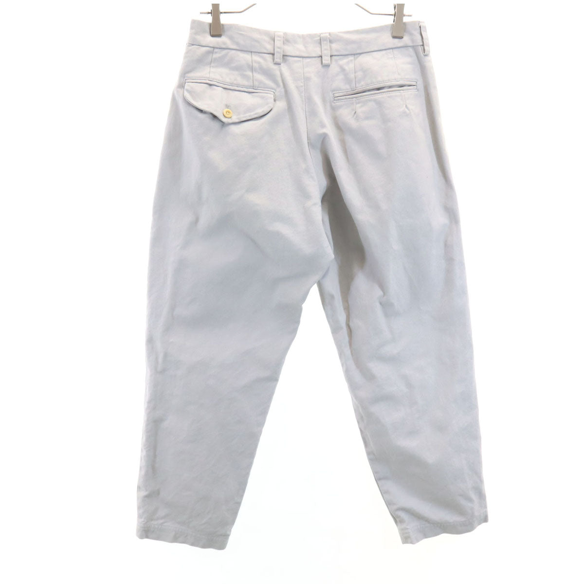 kolor カラー 日本製 クロップドパンツ 1 グレー メンズ