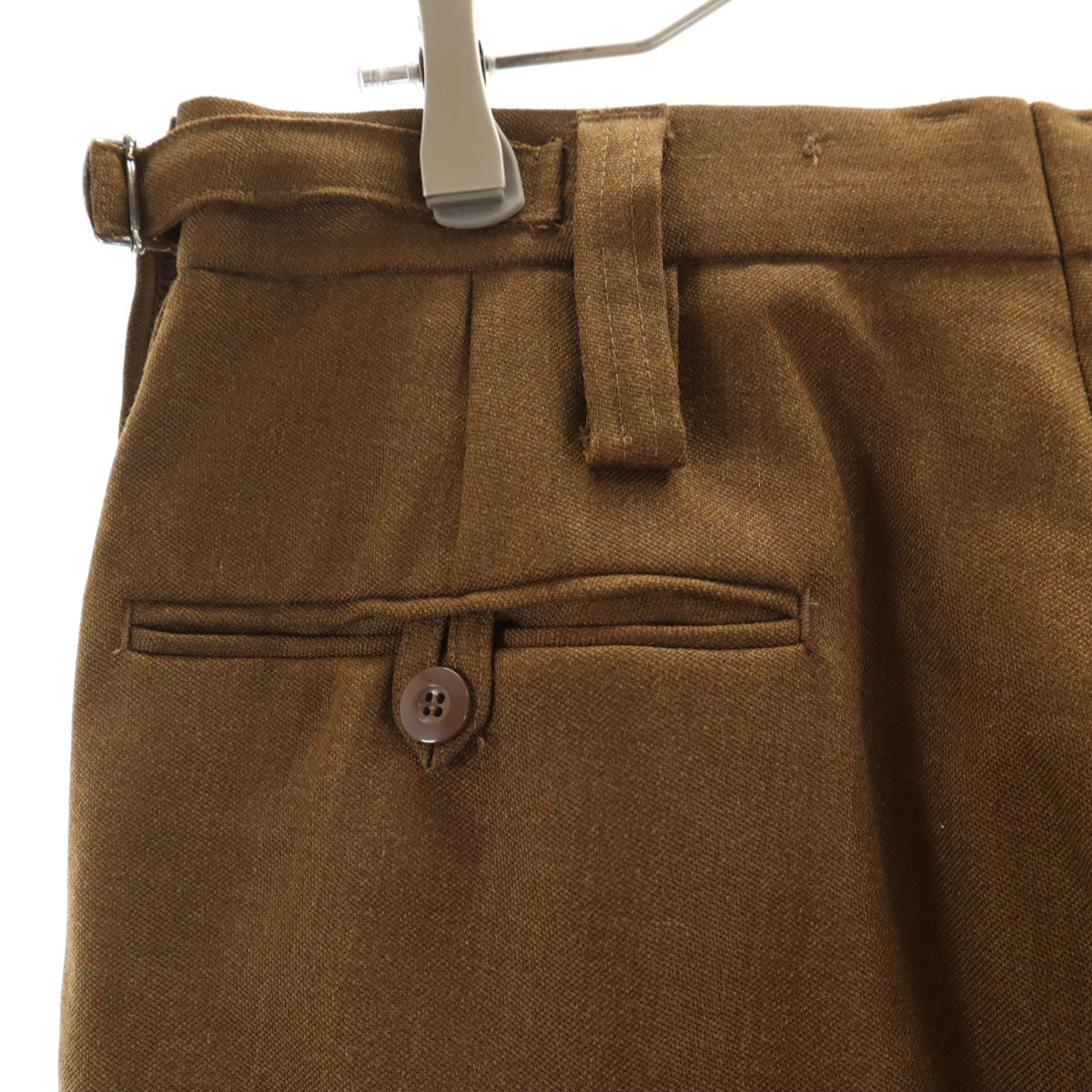 British Army イギリス軍 バラックドレス パンツ 80 ブラウン ミリタリー メンズ