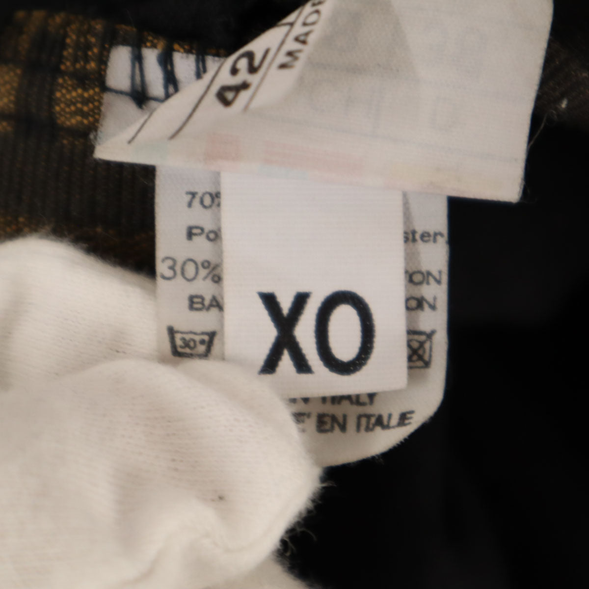 FENDI jeans フェンディ ジーンズ イタリア製 ズッカ柄 ロングパンツ X0 ブラウン レディース