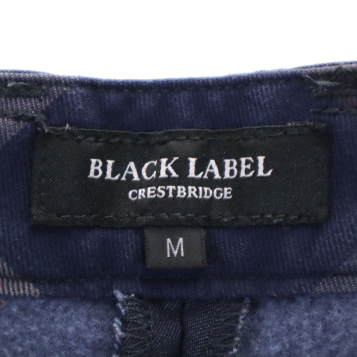 BLACK LABEL CRESTBRIDGE ブラックレーベルクレストブリッジ ロングパンツ M ネイビー 三陽商会 メンズ