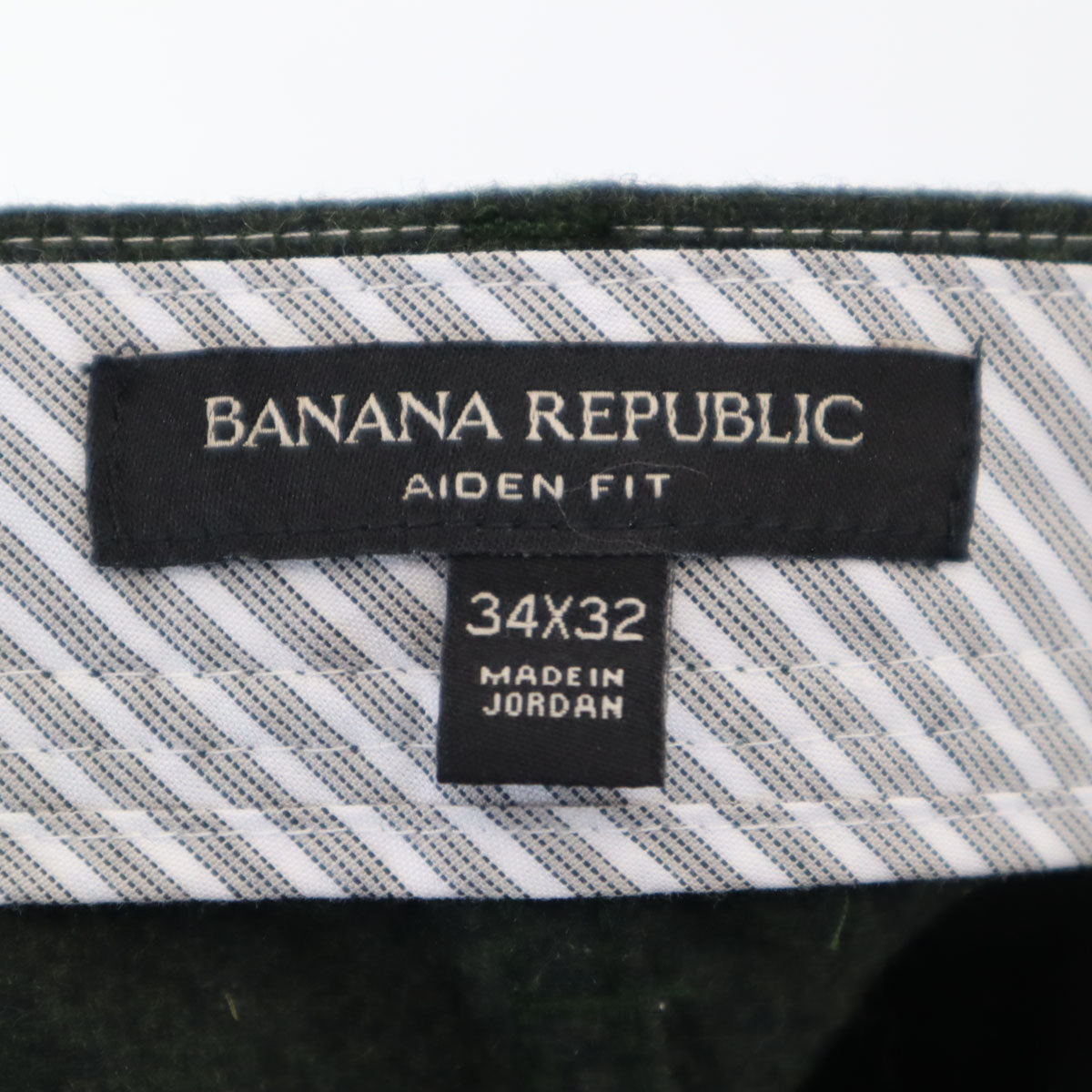 Banana Republic バナナリパブリック ウールブレンド パンツ W34 カーキ メンズ