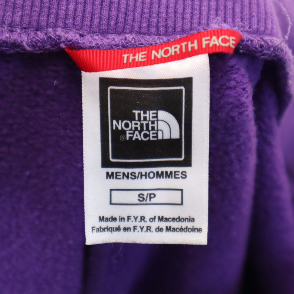 THE NORTH FACE ノースフェイス スウェット ジョガーパンツ S パープル アウトドア メンズ