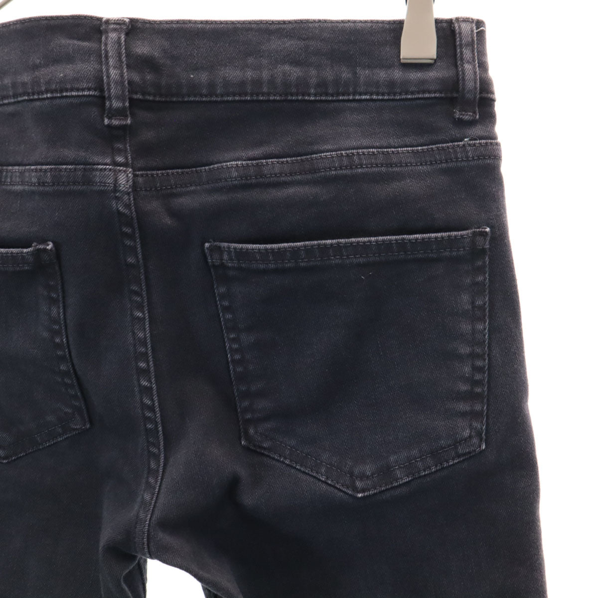 BALENCIAGA バレンシアガ イタリア製 スキニーデニムパンツ 34 ブラック系 ジーンズ レディース