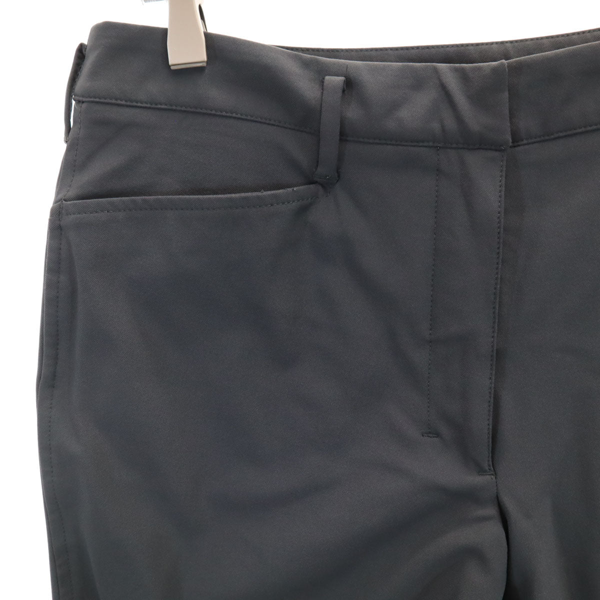PRADA SPORTS プラダスポーツ イタリア製 ストレッチパンツ 42 チャコールグレー レディース