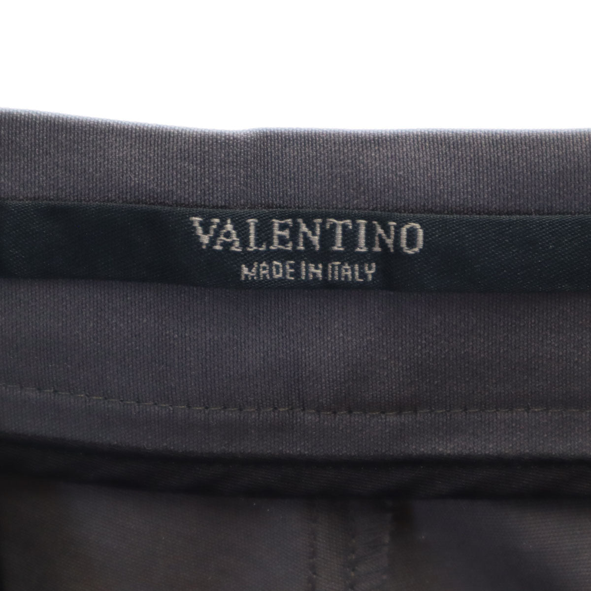 VALENTINO ヴァレンティノ イタリア製 テーパードパンツ 44 グレー メンズ