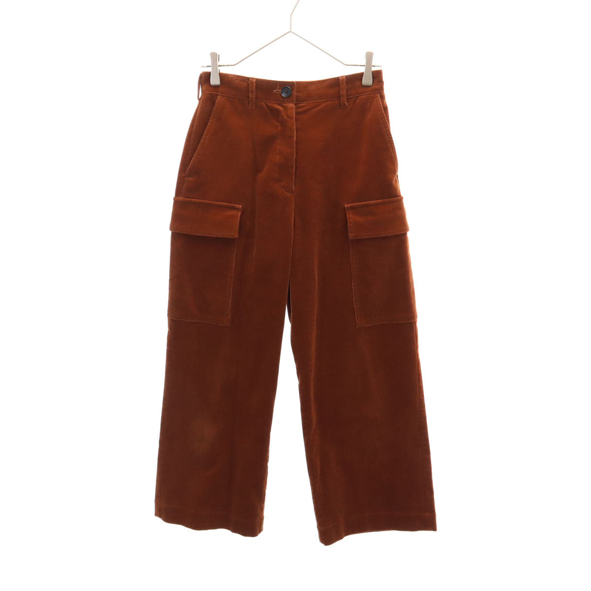 PS Paul Smith ピーエスポールスミス コーデュロイ カーゴパンツ 38 ブラウン レディース