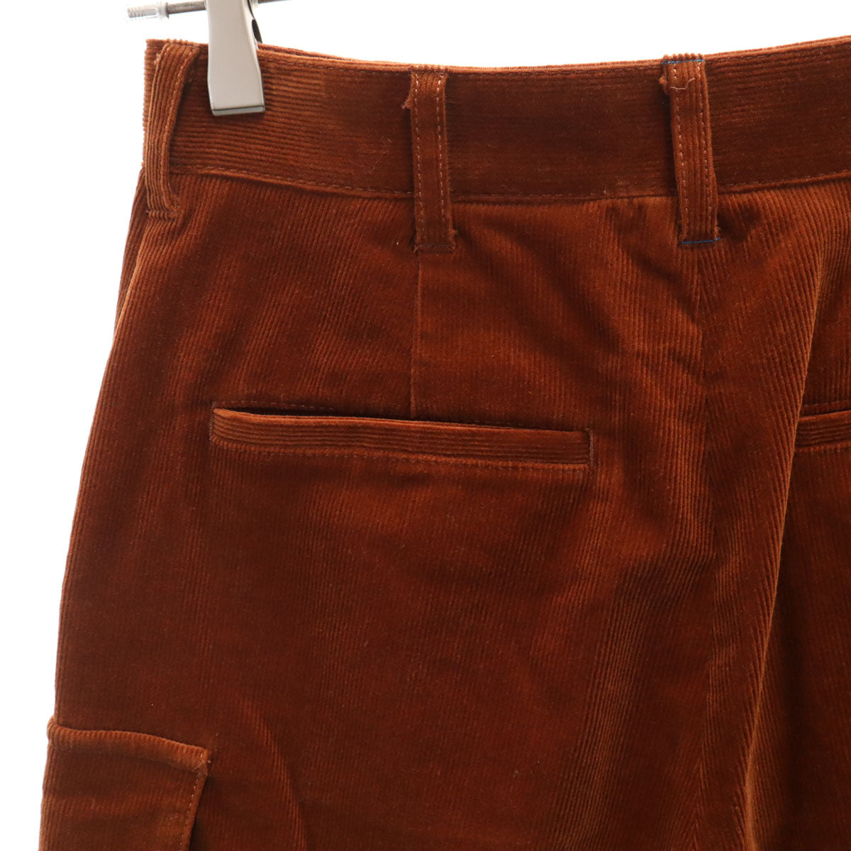 PS Paul Smith ピーエスポールスミス コーデュロイ カーゴパンツ 38 ブラウン レディース