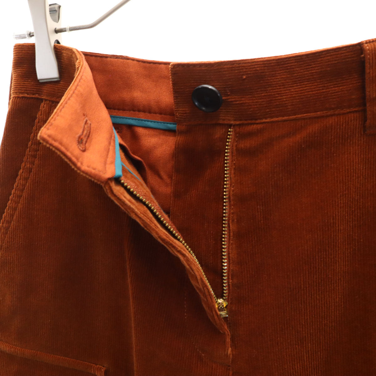 PS Paul Smith ピーエスポールスミス コーデュロイ カーゴパンツ 38 ブラウン レディース