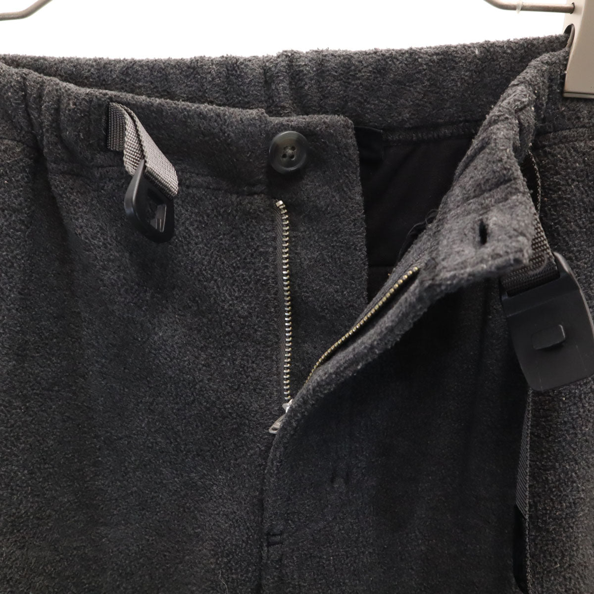 Gramicci グラミチ BEAMS ビームス別注 フリース ナロー パンツ S チャコールグレー アウトドア メンズ