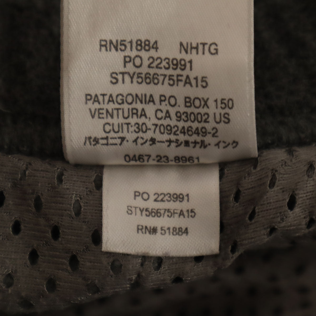 patagonia パタゴニア シンチラ フリース パンツ M グレー 56675FA15 アウトドア メンズ
