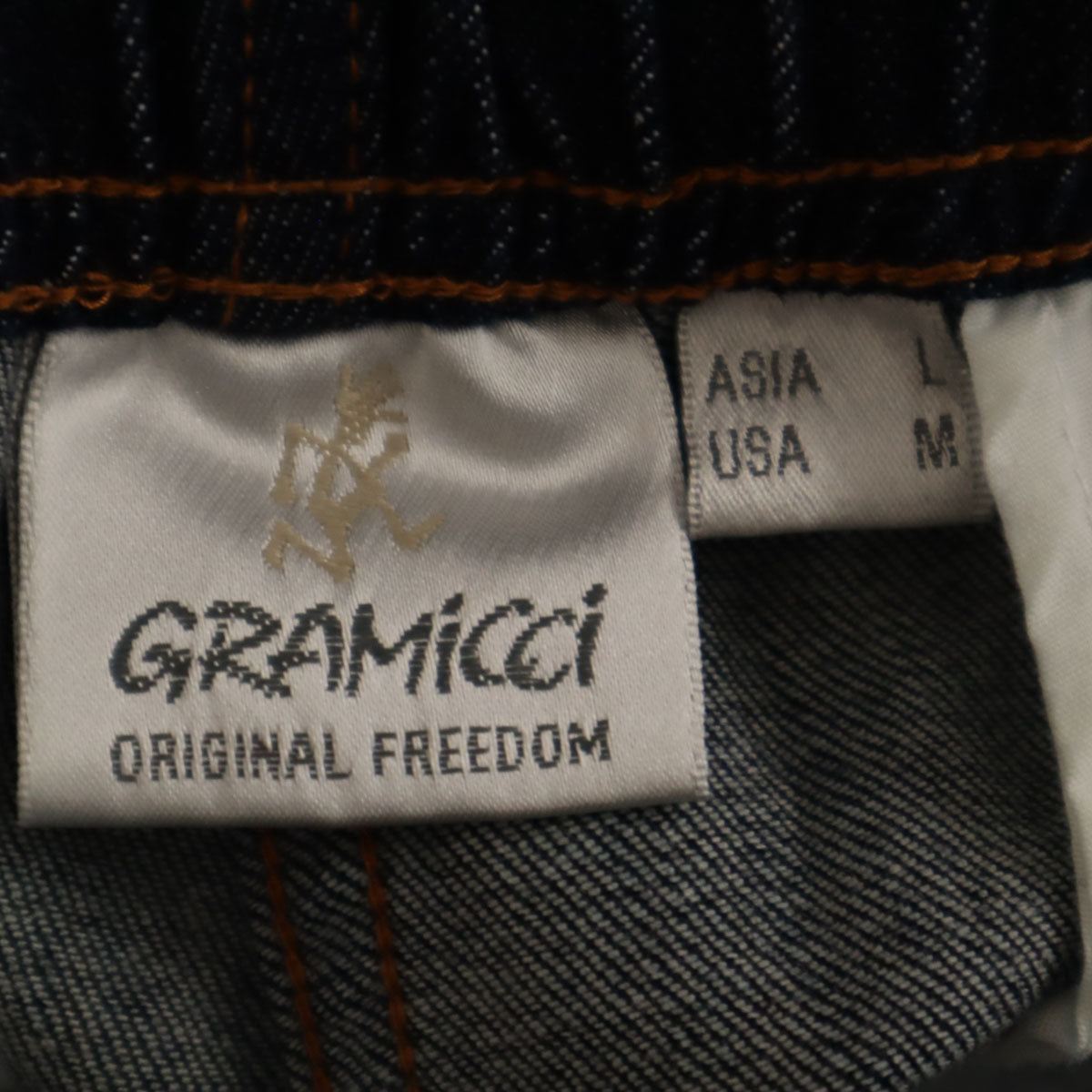 Gramicci グラミチ ニューナロー デニムパンツ L インディゴ アウトドア ジーンズ メンズ
