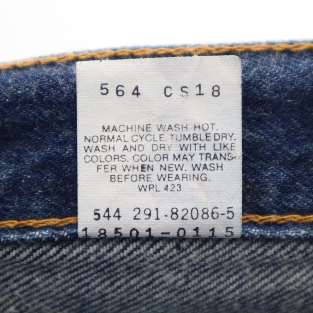 Levi's リーバイス 90s 18501 0115 USA製 オールド テーパードデニムパンツ 5 ウォッシュブルー ジーンズ レディース