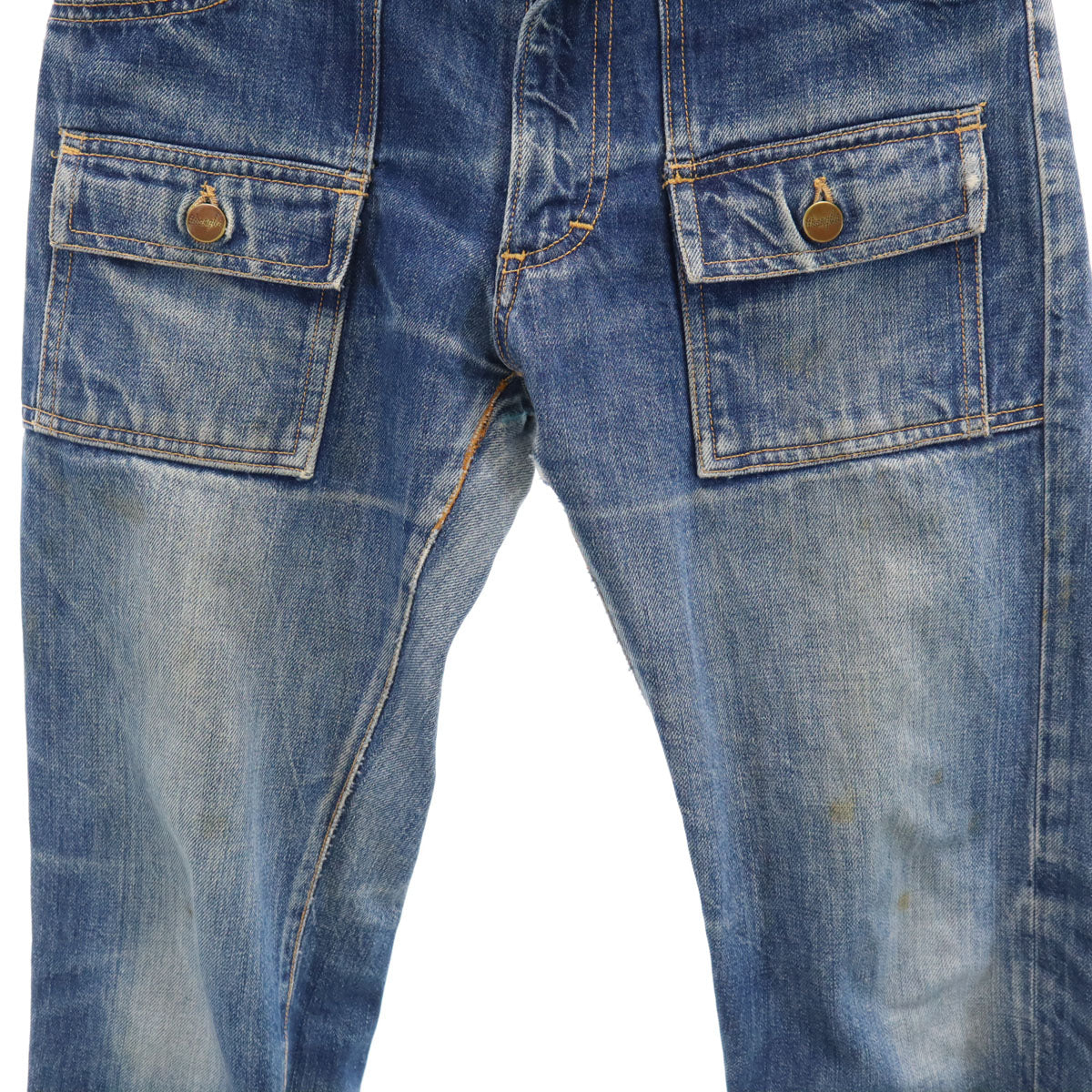 Wrangler ラングラー 70s ヴィンテージ デニムパンツ 30 ブルー ブッシュパンツ メンズ