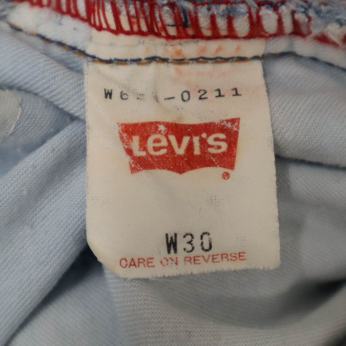 Levi's リーバイス 90s W626-0217 日本製 オールド テーパードデニムパンツ W30 ウォッシュブルー ジーンズ レディース