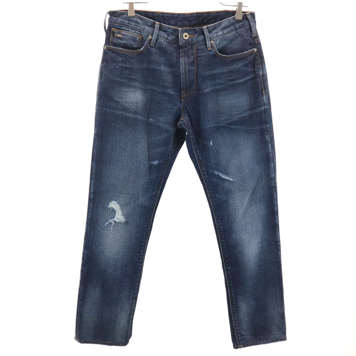 Emporio Armani エンポリオアルマーニ デニムパンツ W31 インディゴブルー ジーンズ メンズ