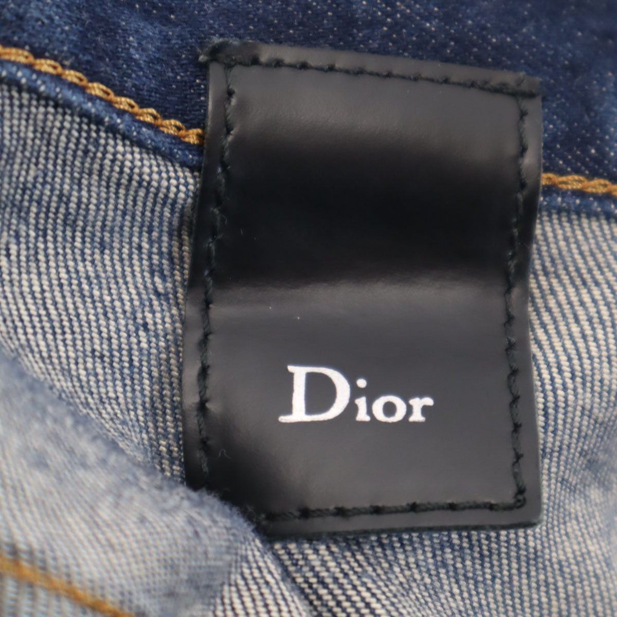 Dior ディオール イタリア製 ペンキ加工 デニムパンツ W32 インディゴブルー ジーンズ メンズ
