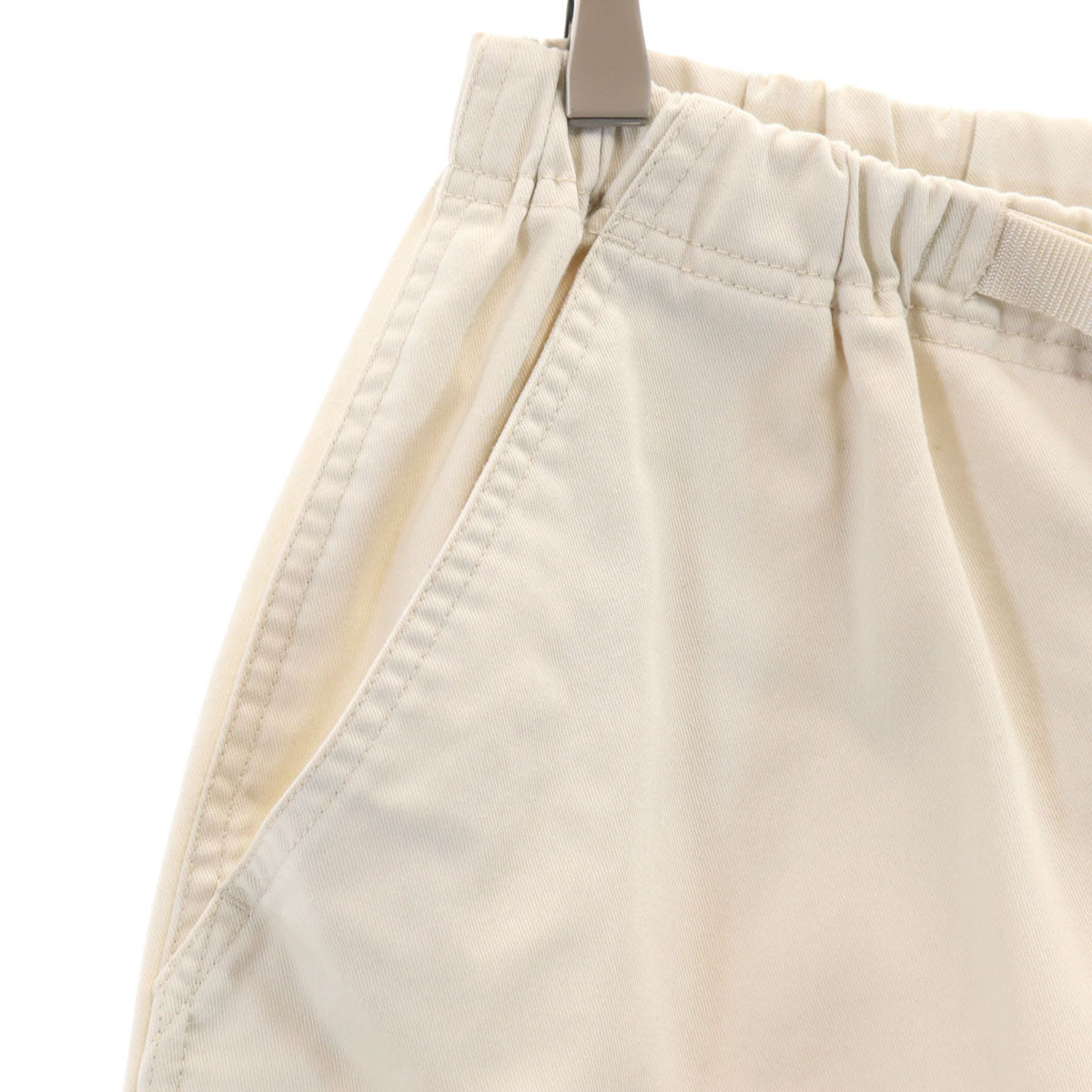 Gramicci グラミチ green label relaxing グリーンレーベルリラクシング別注 TCツイル ニュー テーパードパンツ S アイボリー アウトドア メンズ