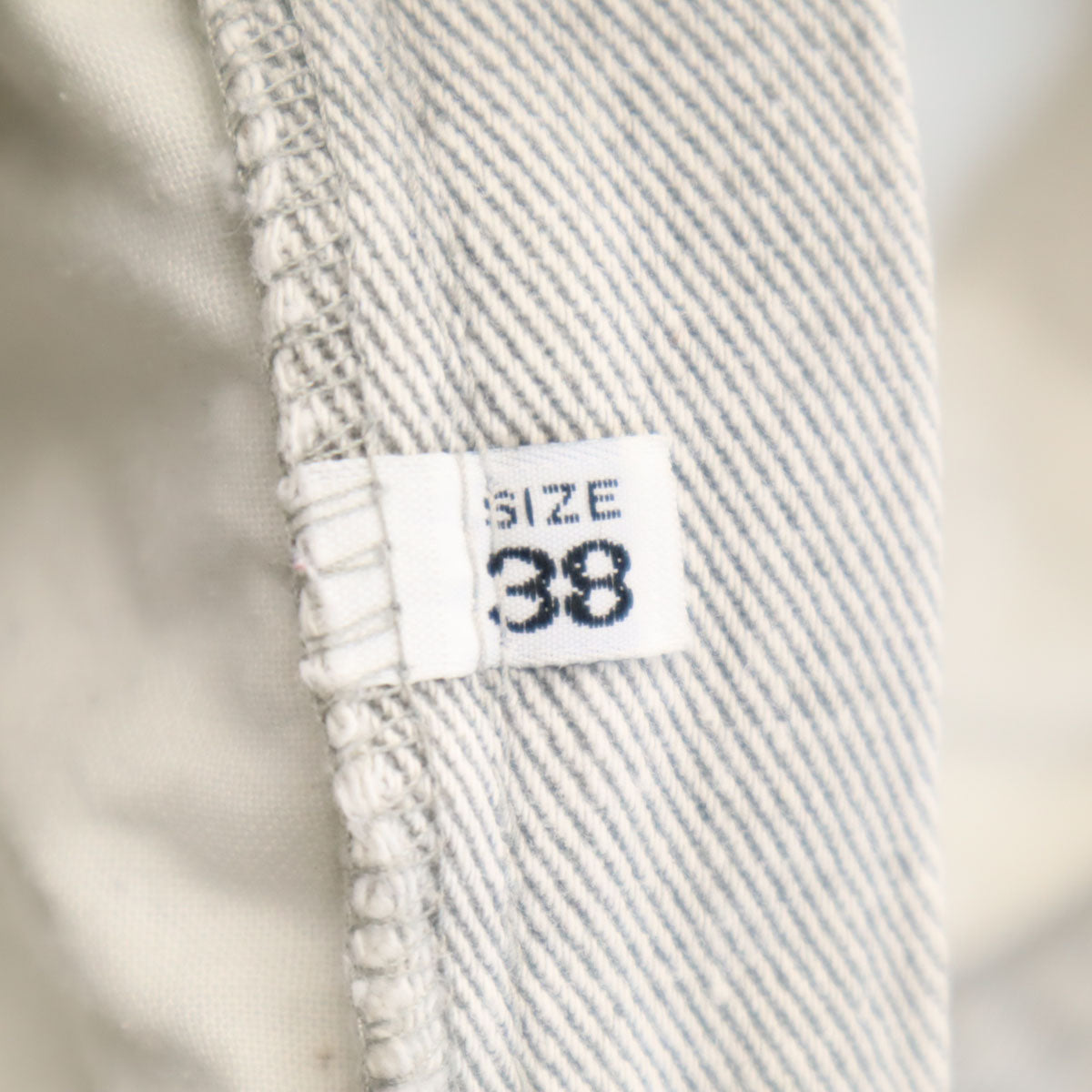 ARMANI JEANS アルマーニジーンズ 90s イタリア製 オールド テーパードデニムパンツ W38 グレー メンズ