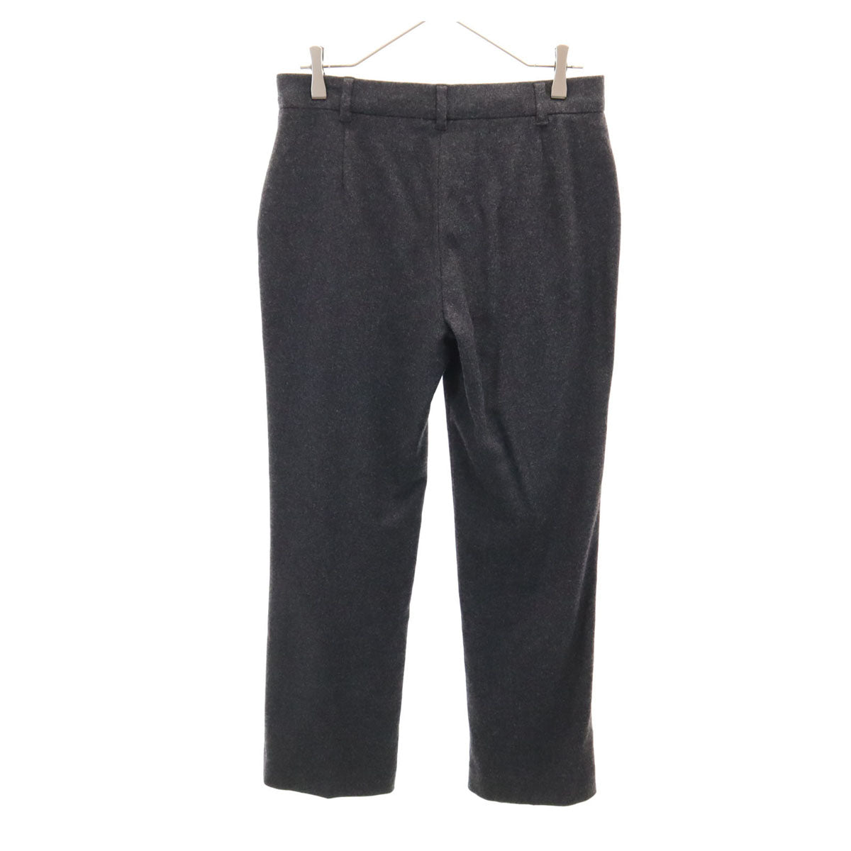 MAXMARA STUDIO マックスマーラステュディオ ウールパンツ 42 チャコールグレー レディース