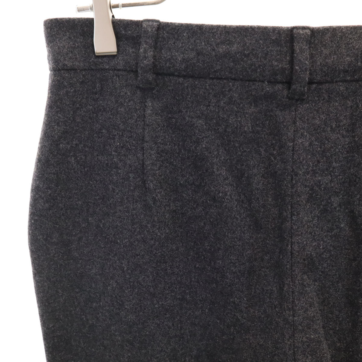 MAXMARA STUDIO マックスマーラステュディオ ウールパンツ 42 チャコールグレー レディース
