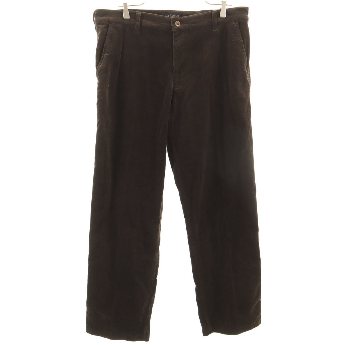 ARMANI JEANS アルマーニジーンズ イタリア製 コーデュロイパンツ 52 ブラウン メンズ