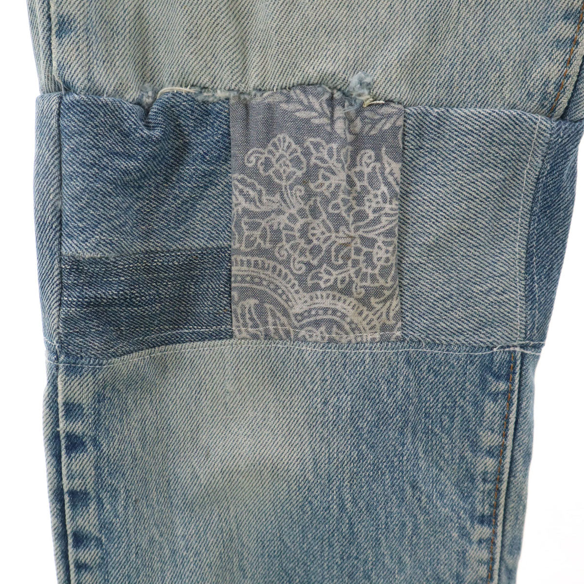 Levi's リーバイス 70s 505 66後期 ヴィンテージ 42タロン デニムパンツ W27 ウォッシュブルー ジーンズ レディース