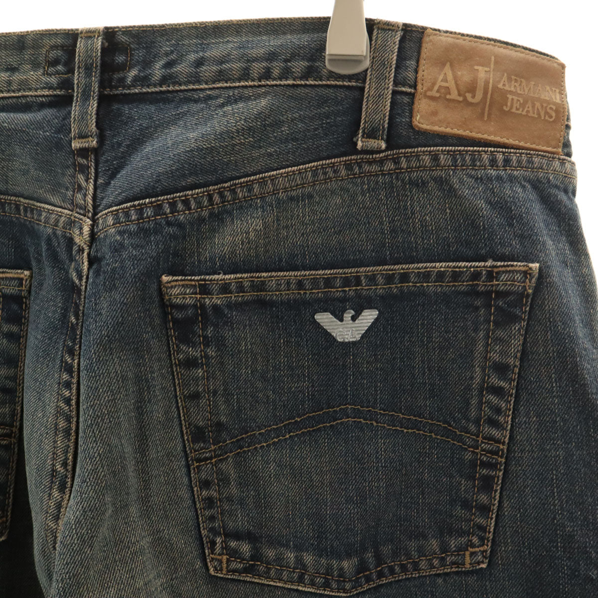 ARMANI JEANS アルマーニジーンズ イタリア製 INDIGO 003 デニムパンツ W36 インディゴブルー ジーンズ メンズ