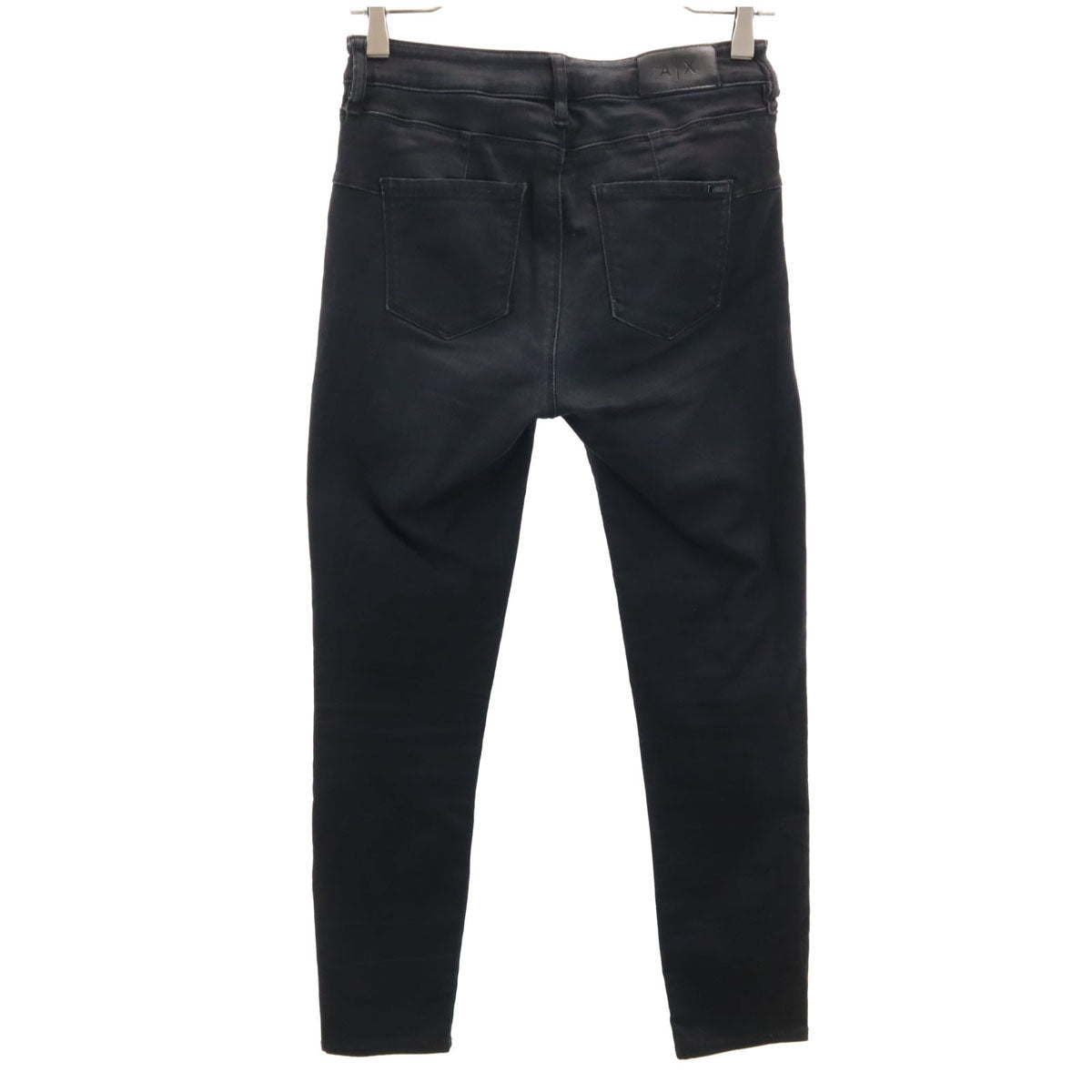 ARMANI EXCHANGE アルマーニエクスチェンジ スキニーパンツ W26 ブラック レディース