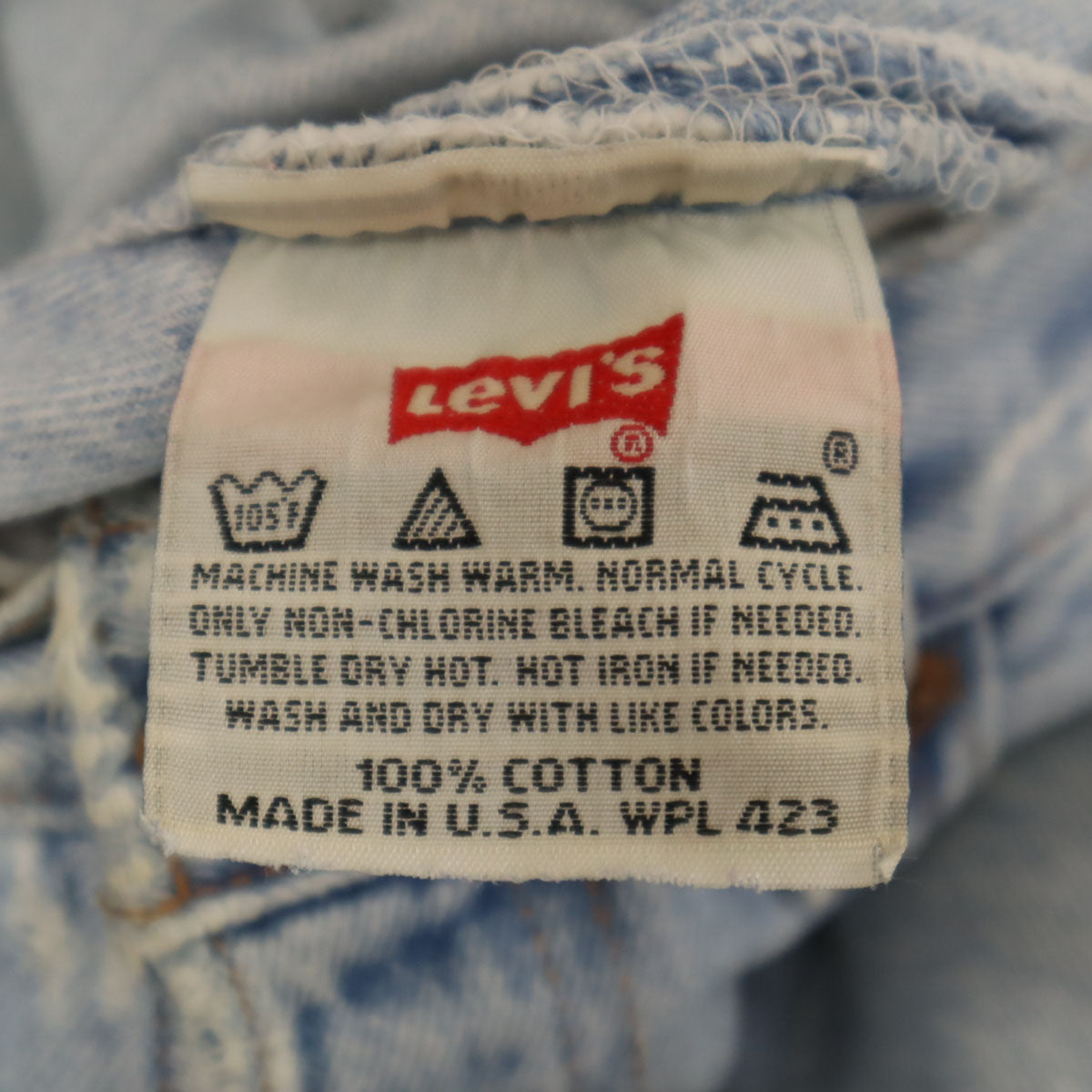 Levi's リーバイス 90s 501 USA製 オールド ストレートデニムパンツ W31 ブルー ジーンズ メンズ