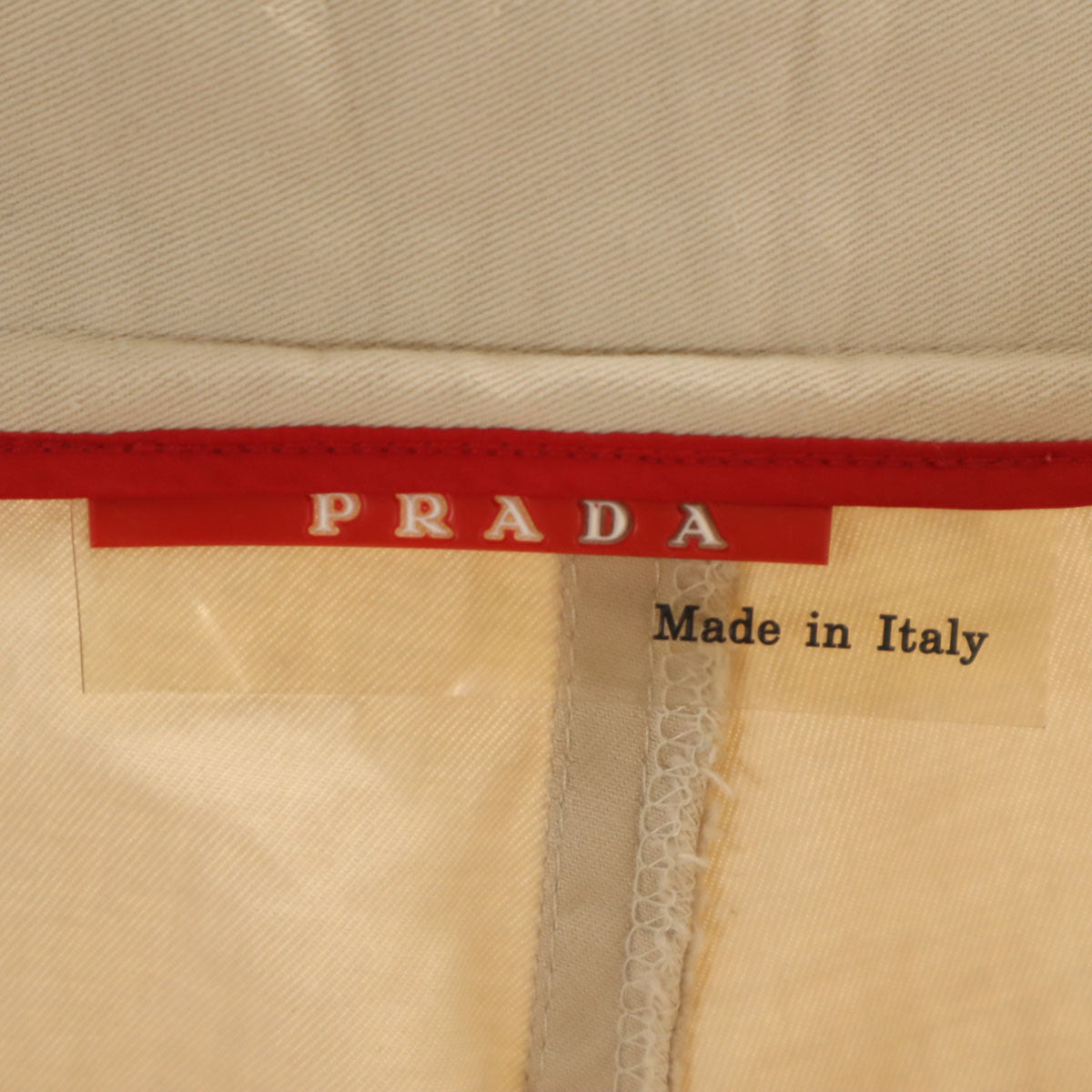 PRADA SPORTS プラダスポーツ イタリア製 チノパンツ 46 ベージュ メンズ