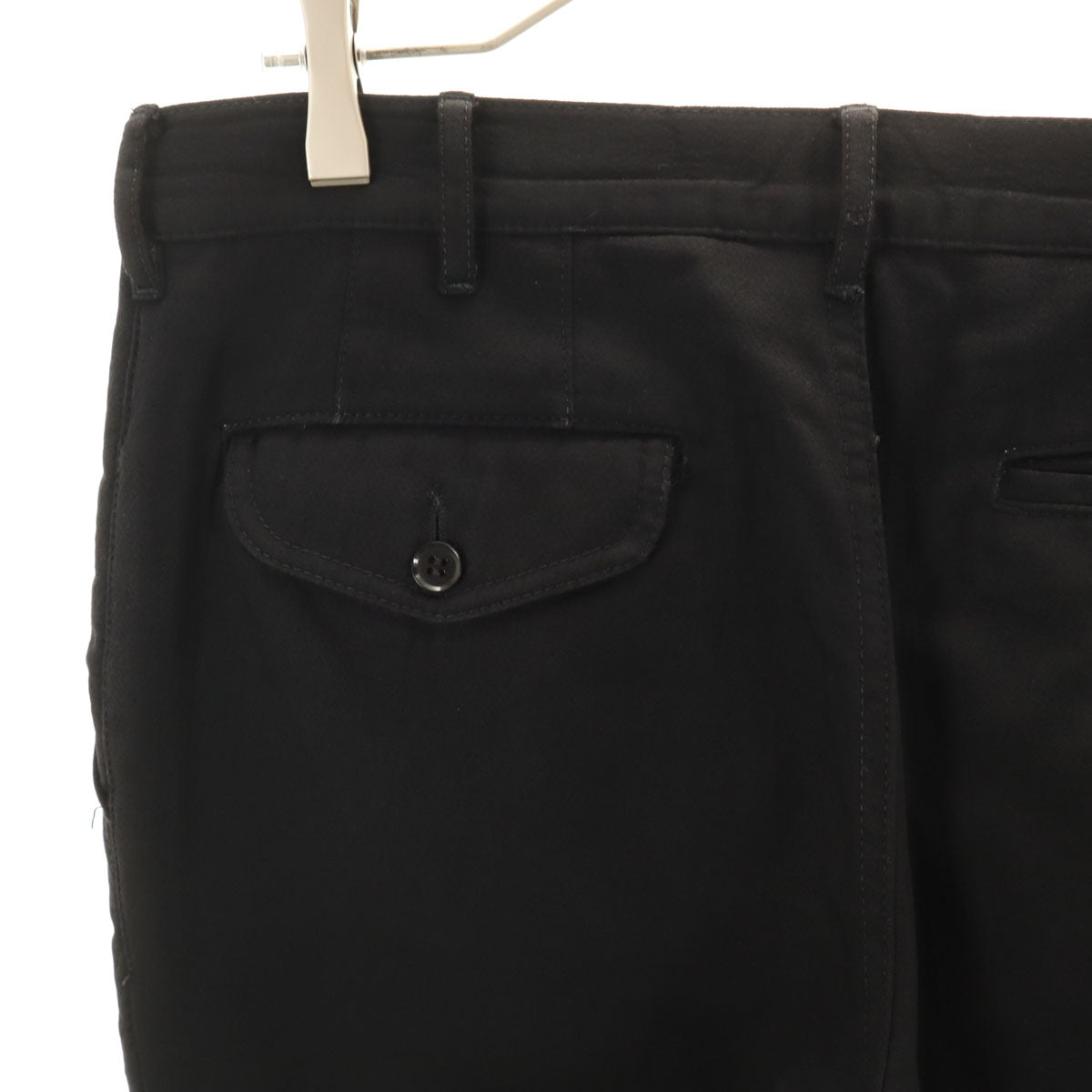 COMME des GARCONS HOMME PLUS コムデギャルソンオムプリュス 2003年 00s 日本製 ロングパンツ L ブラック メンズ