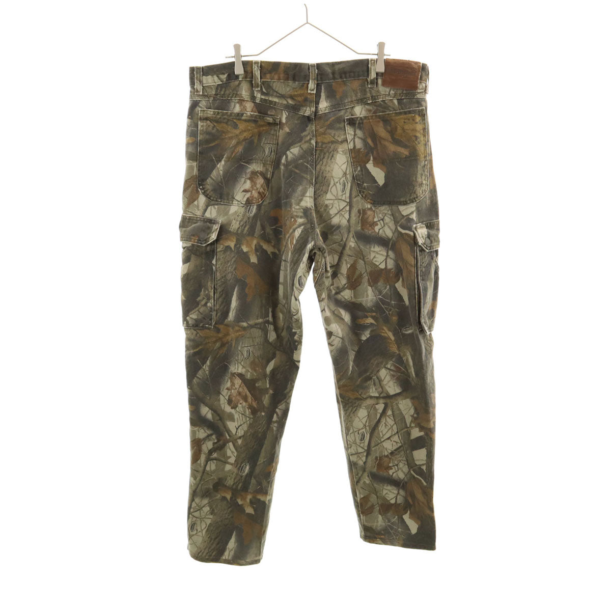 Wrangler ラングラー リアルツリー柄 カーゴパンツ W40 ベージュ メンズ