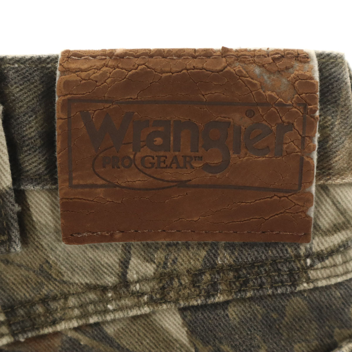 Wrangler ラングラー リアルツリー柄 カーゴパンツ W40 ベージュ メンズ