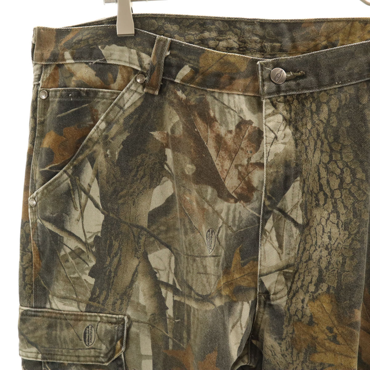 Wrangler ラングラー リアルツリー柄 カーゴパンツ W40 ベージュ メンズ