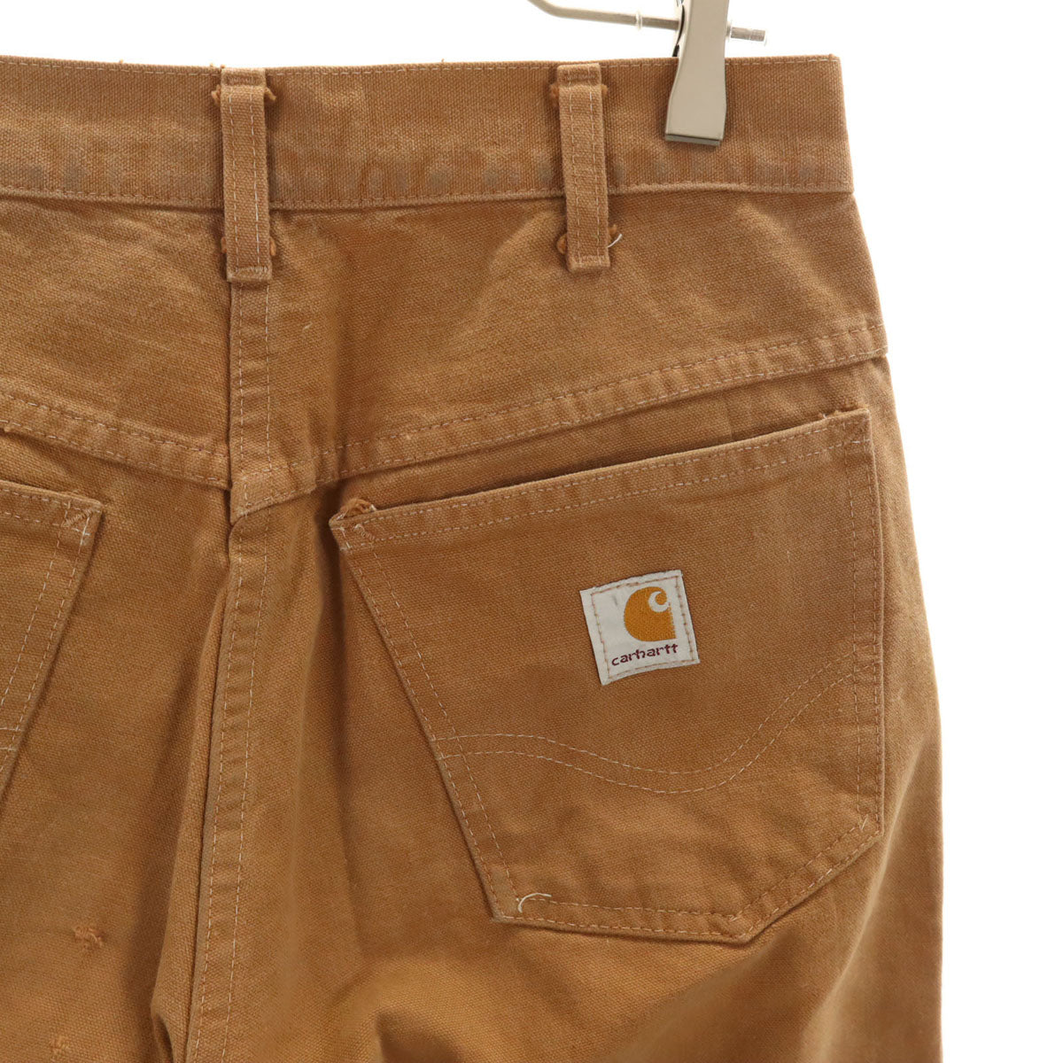 Carhartt カーハート 80s 100 YEARS ヴィンテージ ダック ワークパンツ W31 ブラウン メンズ