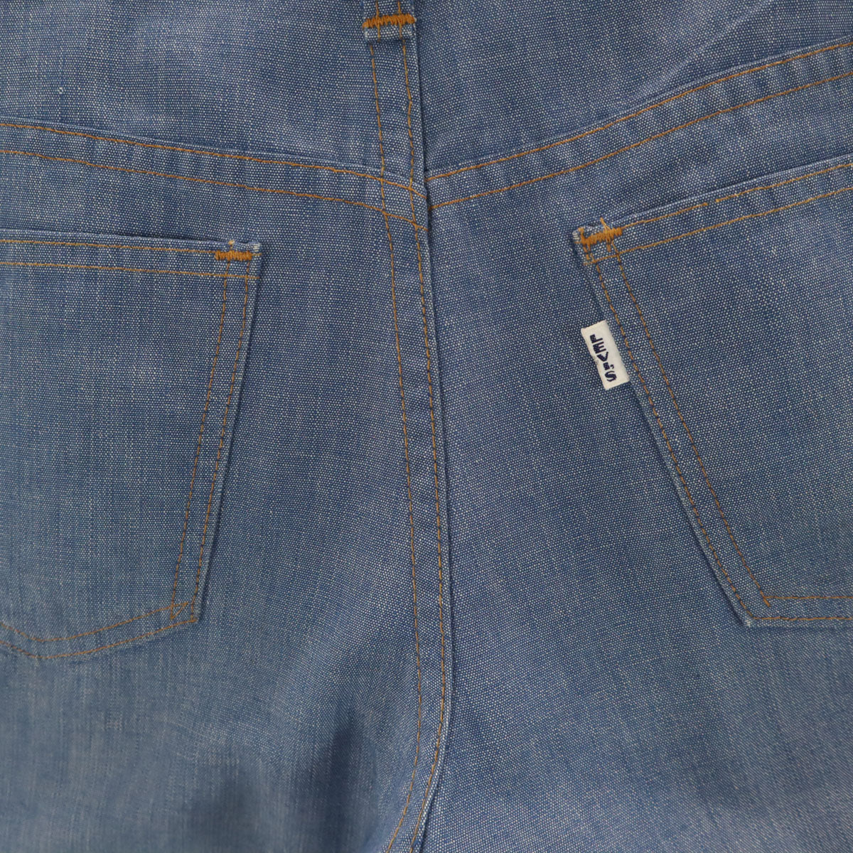 Levi's リーバイス 70s ビッグE ヴィンテージ ロングパンツ ブルー レディース