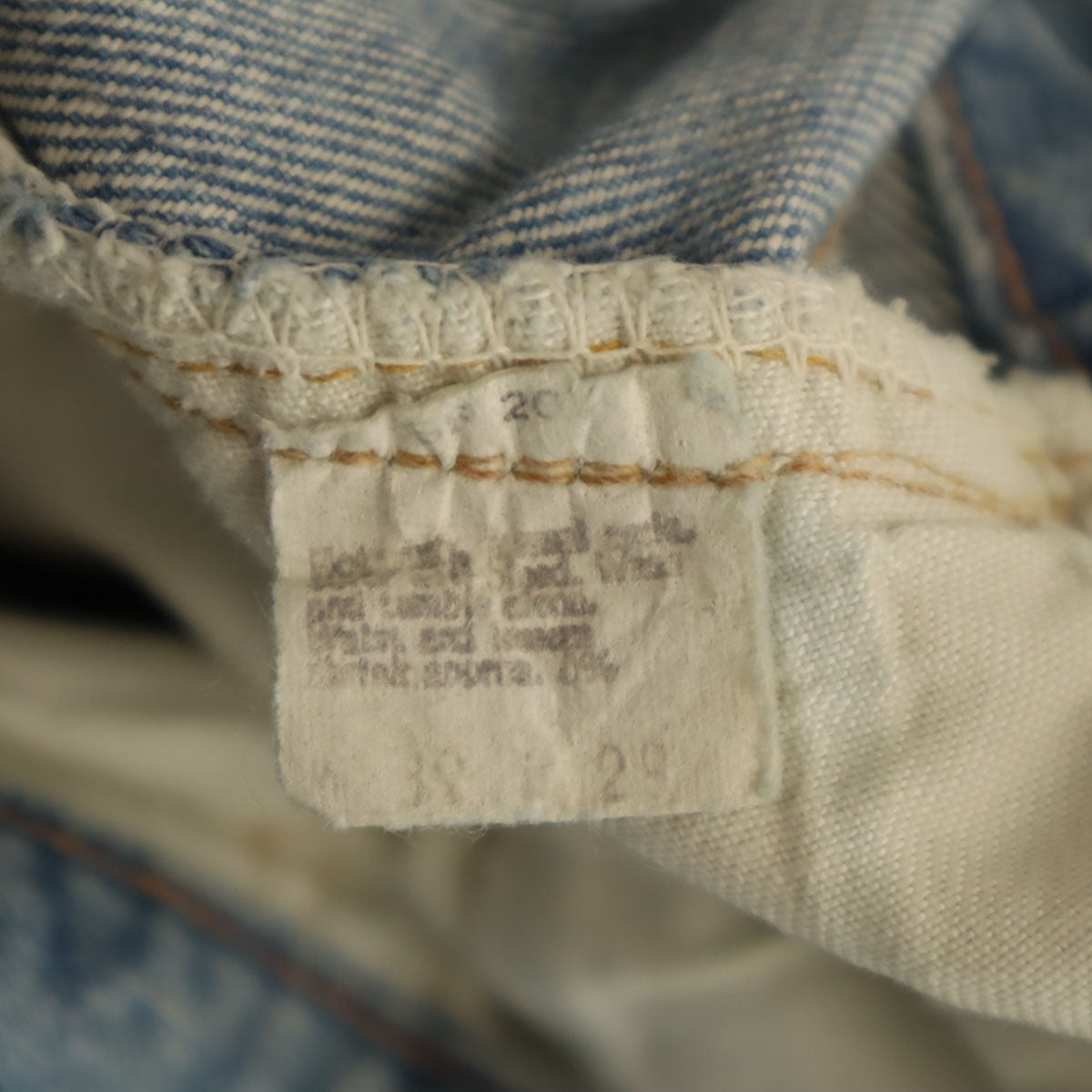 Levi's リーバイス 70s ヴィンテージ 66後期 501 デニムパンツ W32 ブルー ジーンズ レディース