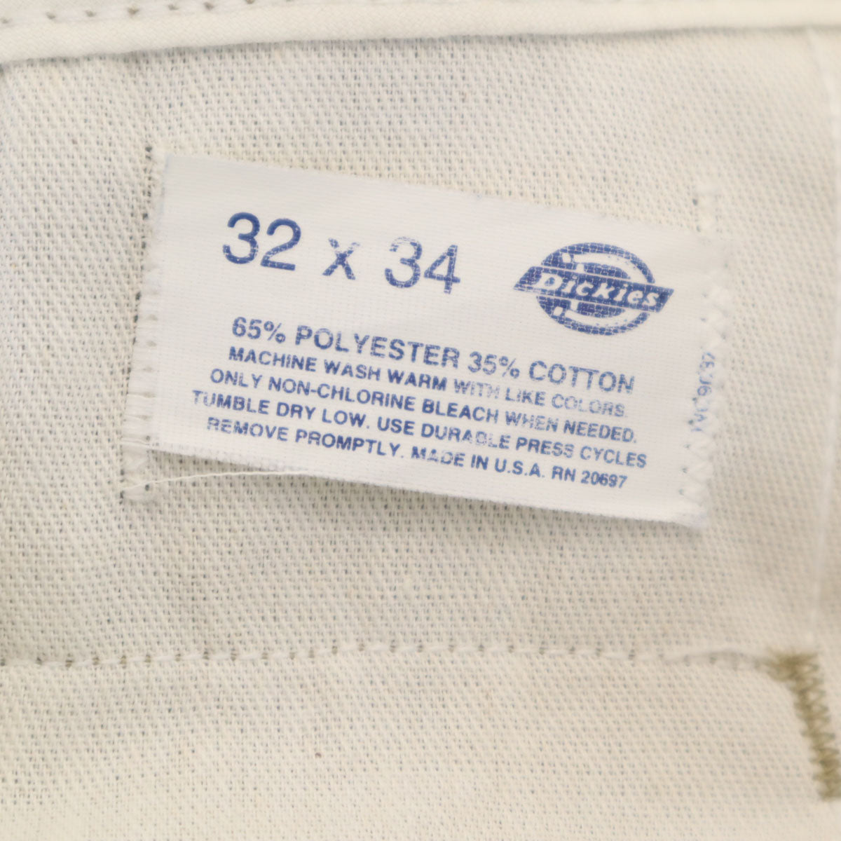 Dickies ディッキーズ 80s 90s オールド ワークパンツ W32 ベージュ メンズ